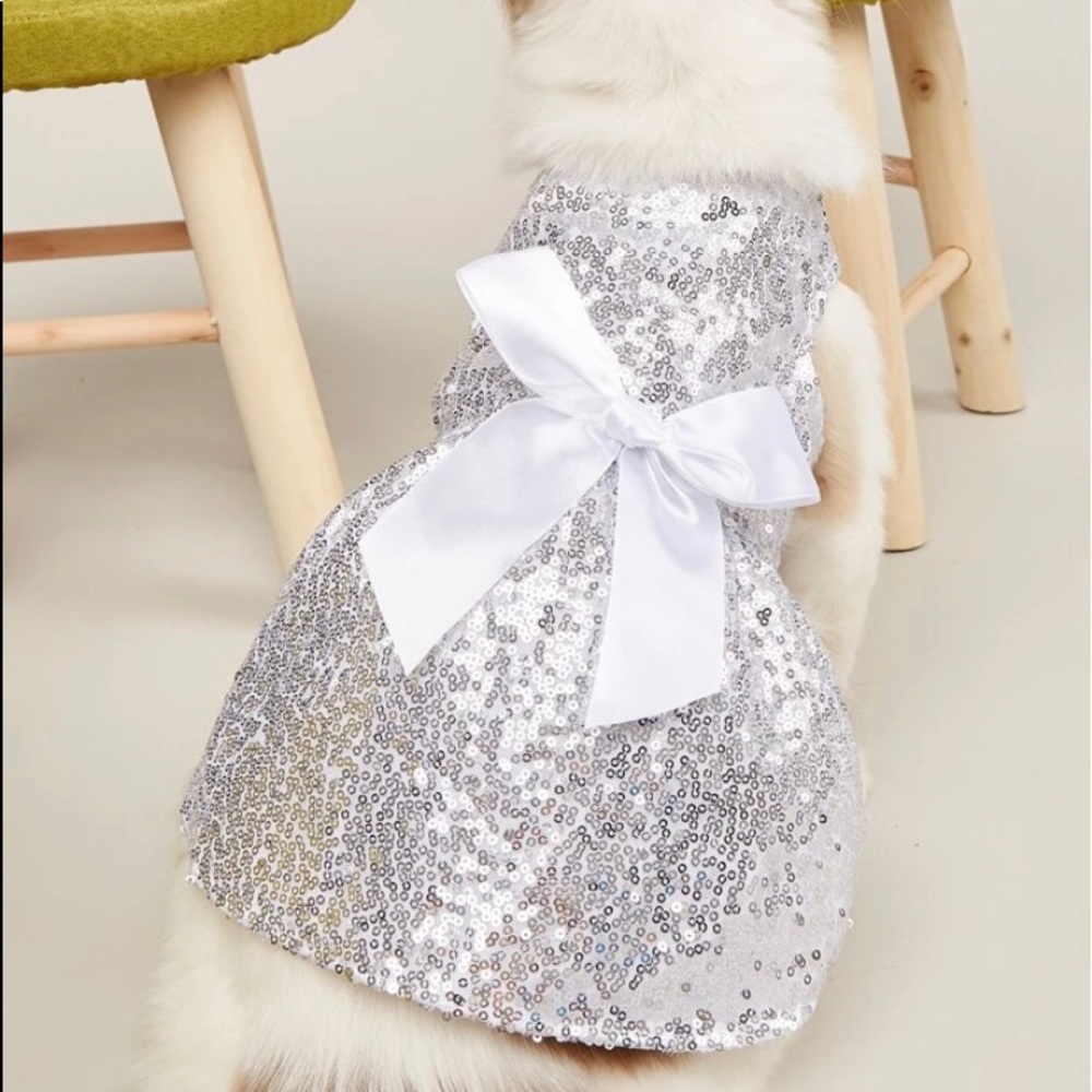Now Decor Sequin Pet Dress